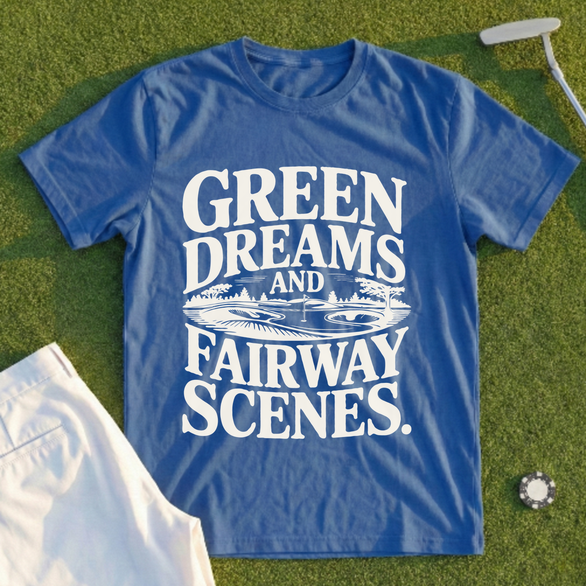 Green Dreams And Fairway Scenes Tee