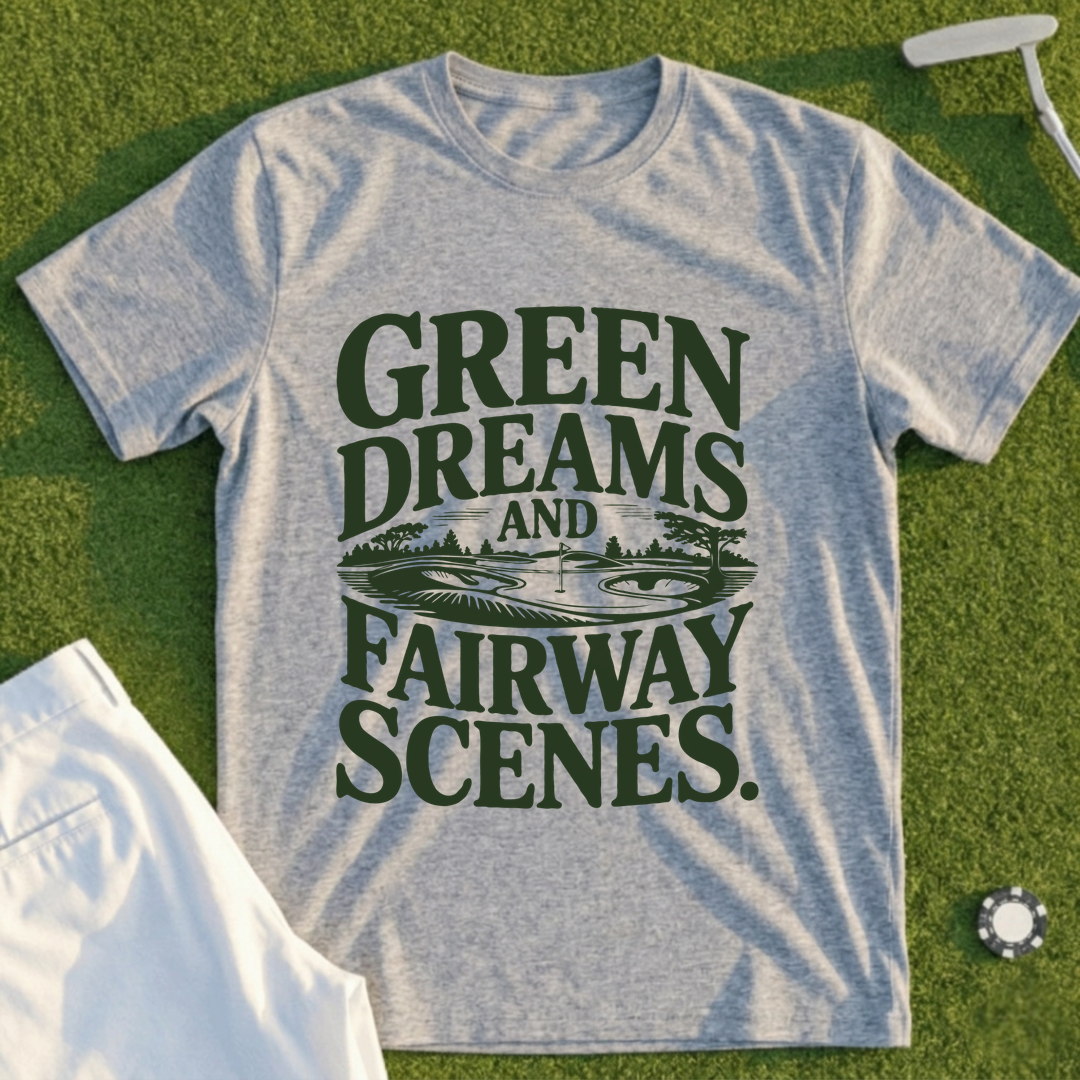 Green Dreams And Fairway Scenes Tee