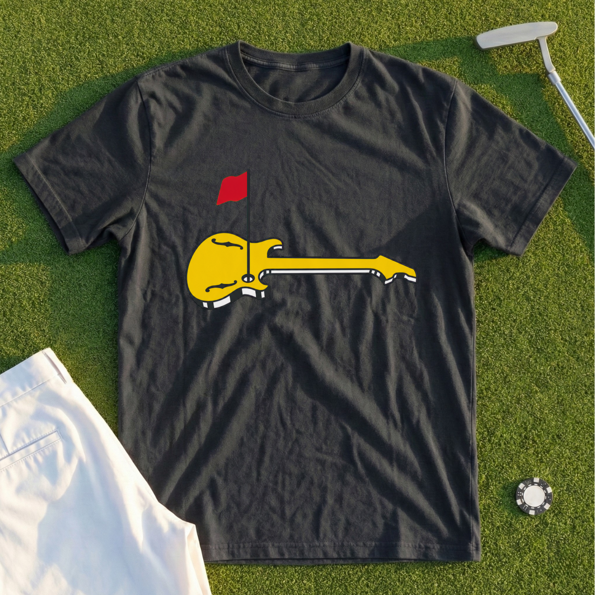 Guitar Green Tee