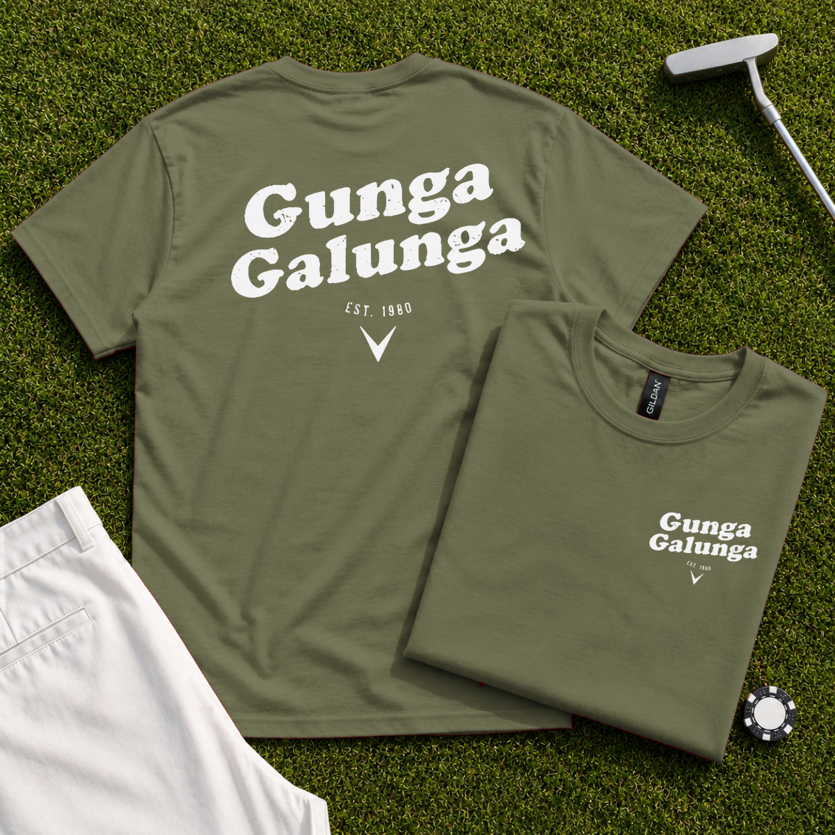 Gunga Galunga 1980 Back Print Tee