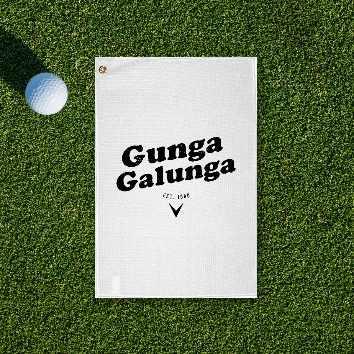 Gunga Galunga 1980 Golf Towel