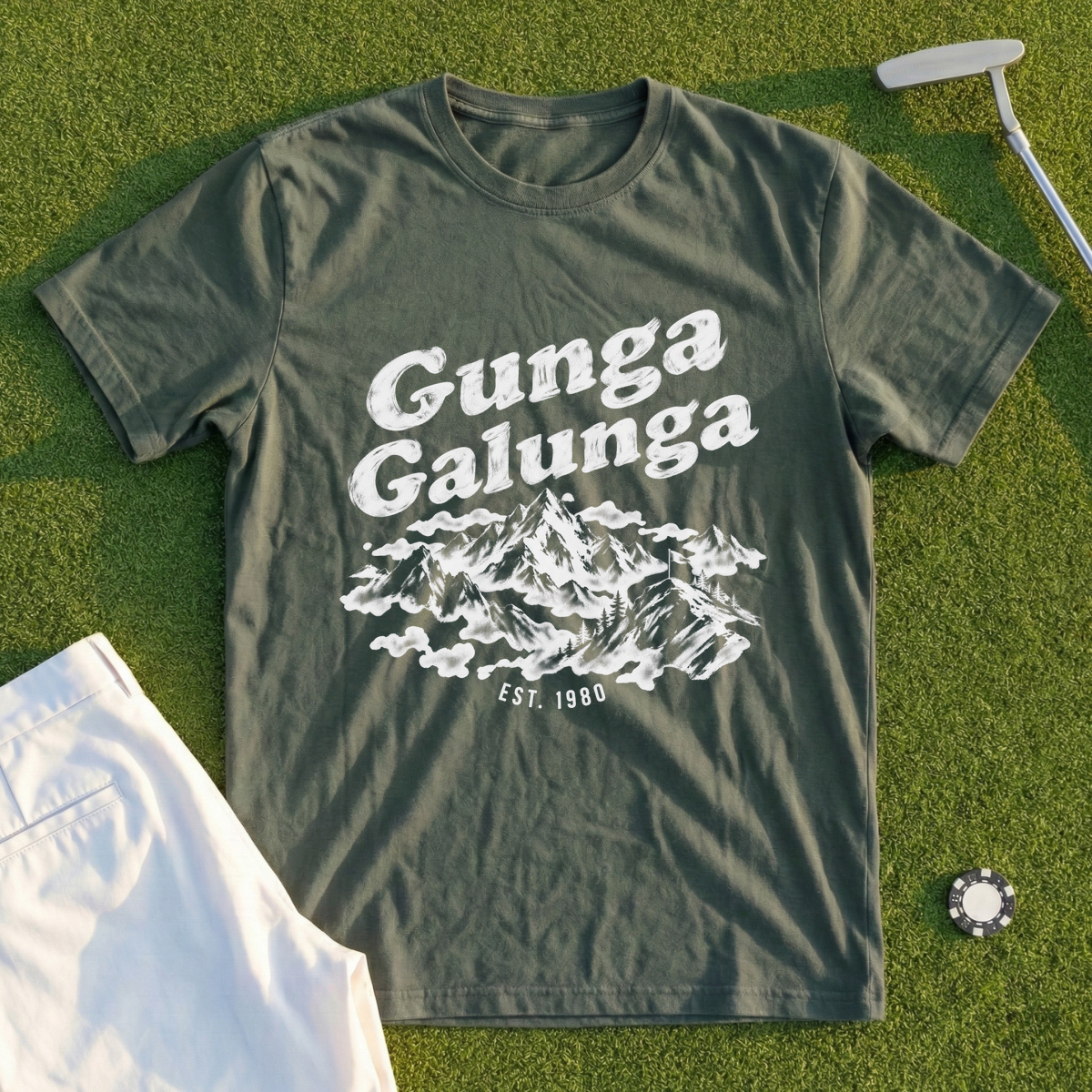 Gunga Galunga Ink Brush Tee