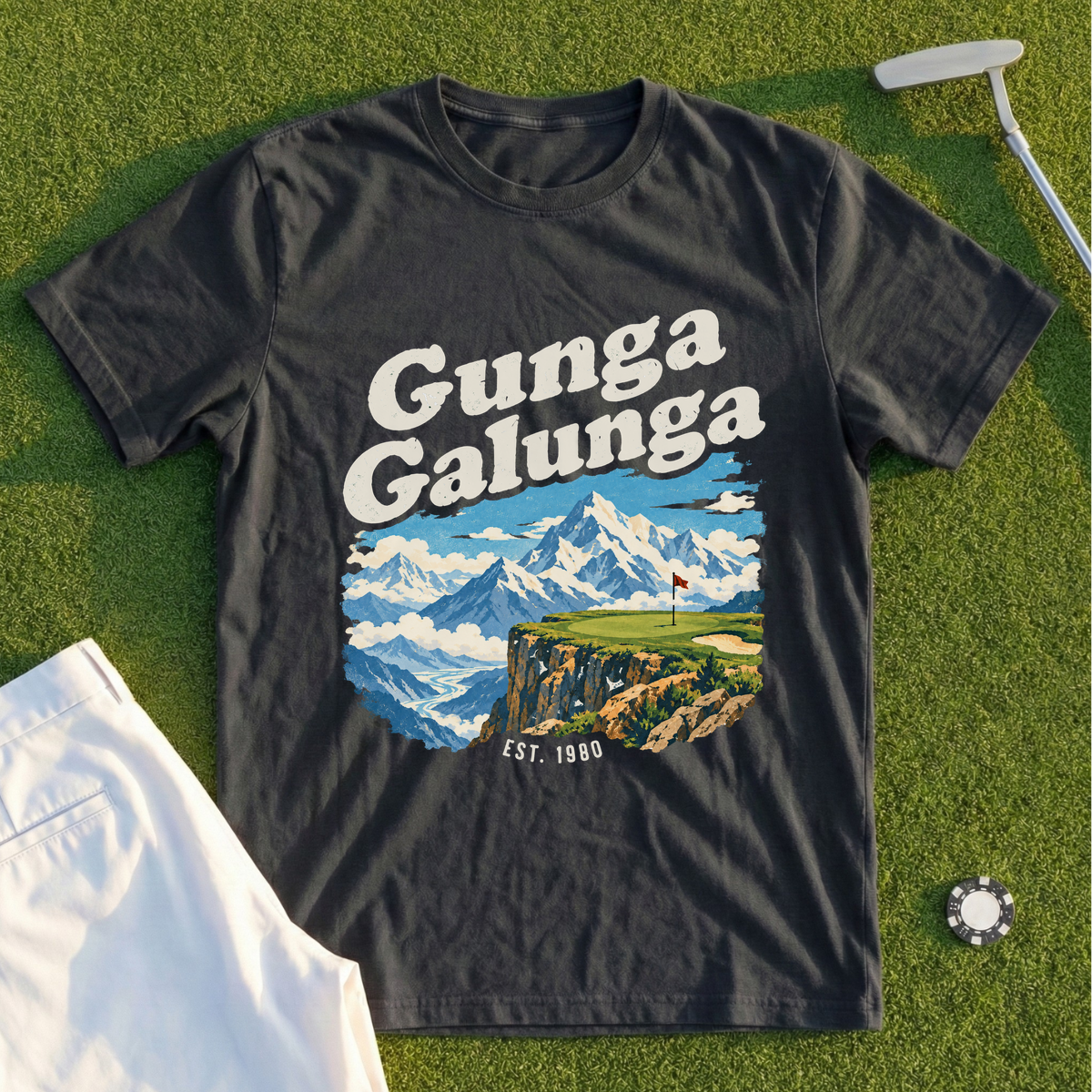 Gunga Galunga Travel Poster Tee