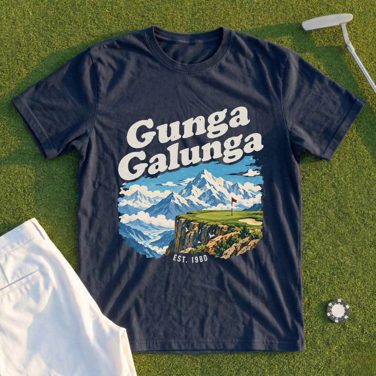 Gunga Galunga Travel Poster Tee