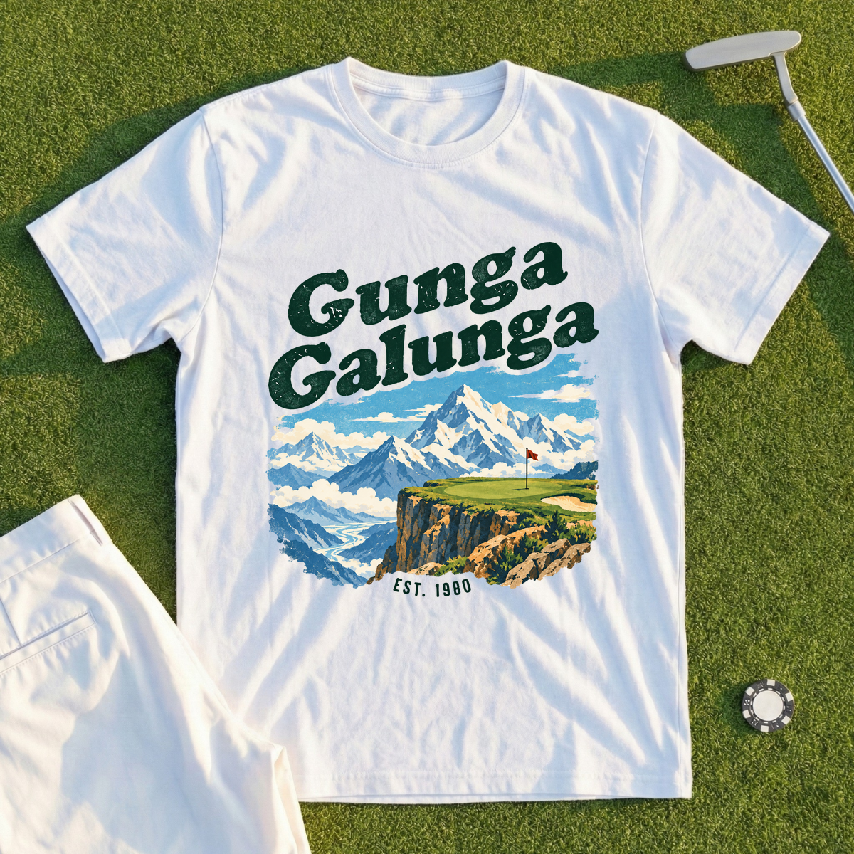 Gunga Galunga Travel Poster Tee