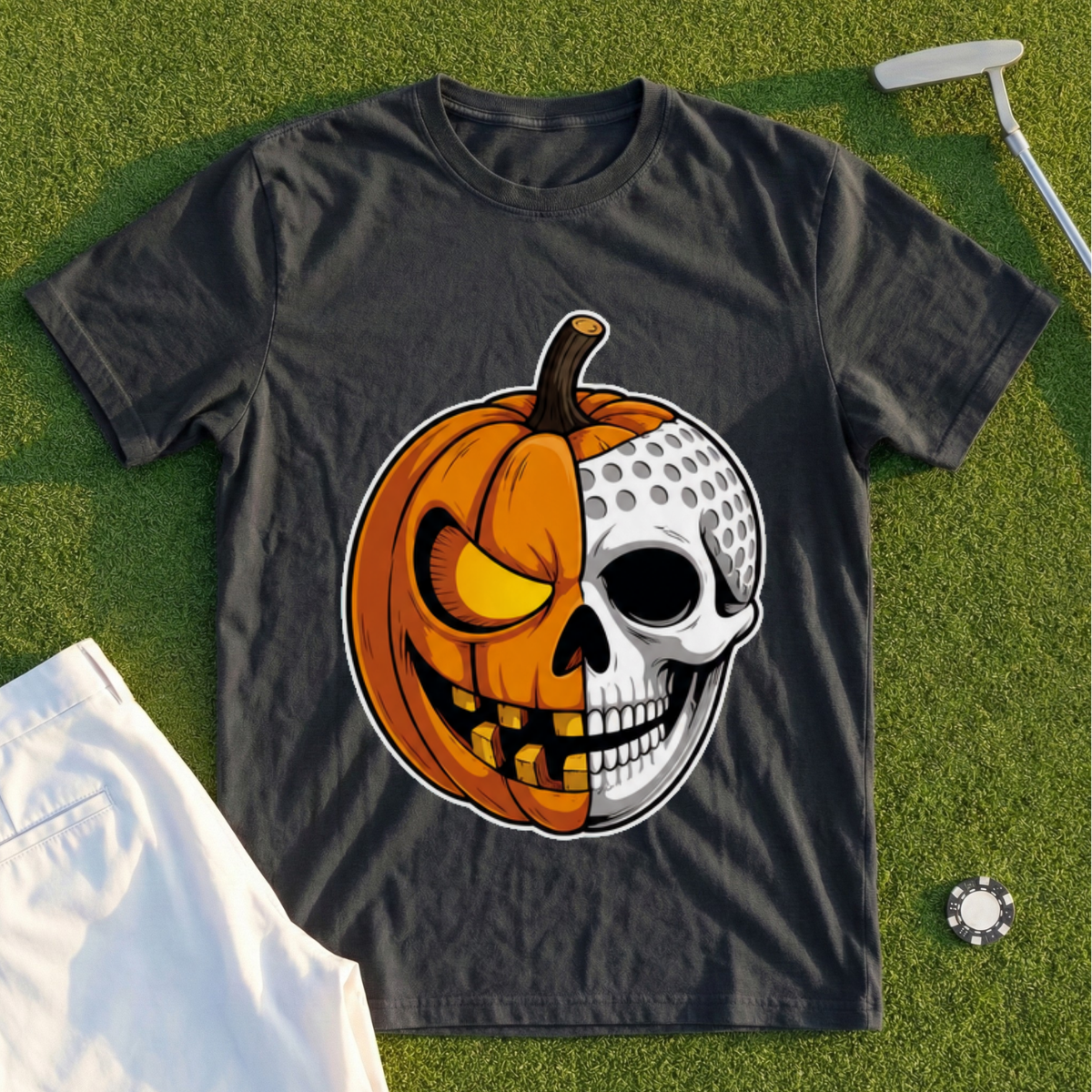 Half Gourd Half Ghoul Tee