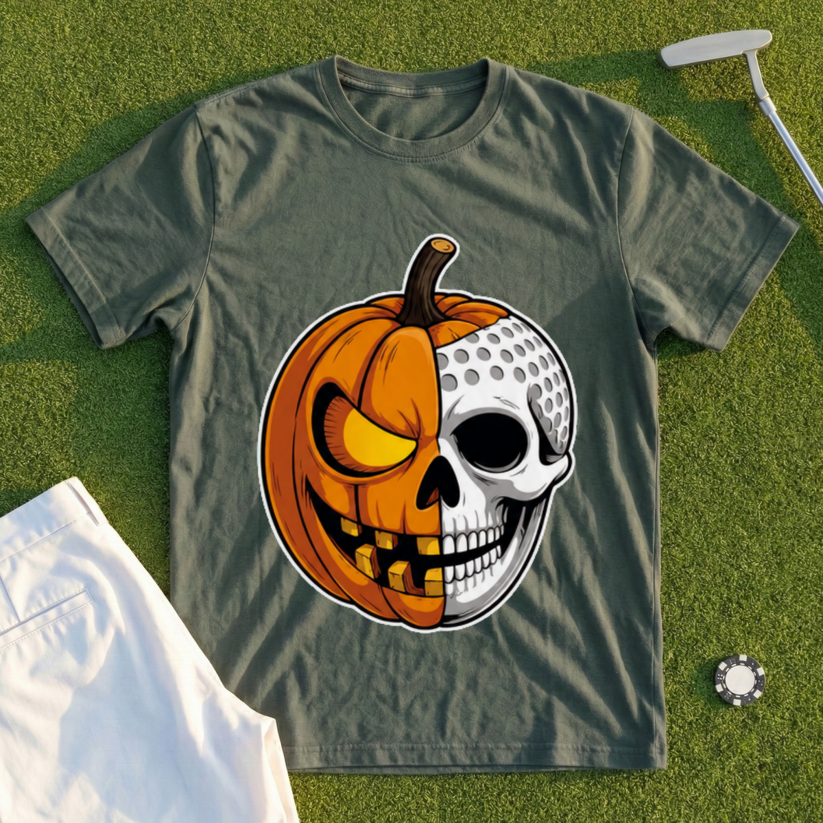 Half Gourd Half Ghoul Tee