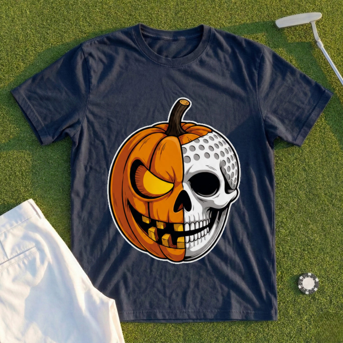 Half Gourd Half Ghoul Tee