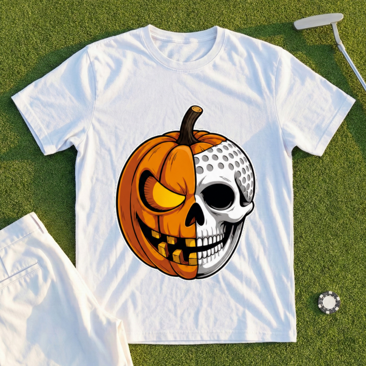 Half Gourd Half Ghoul Tee