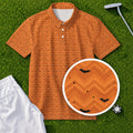 Halloween Bats Performance Print Polo