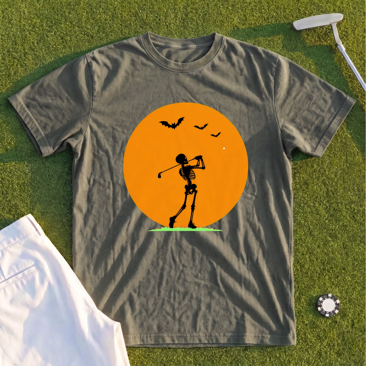 Halloween Moon Premium Tee