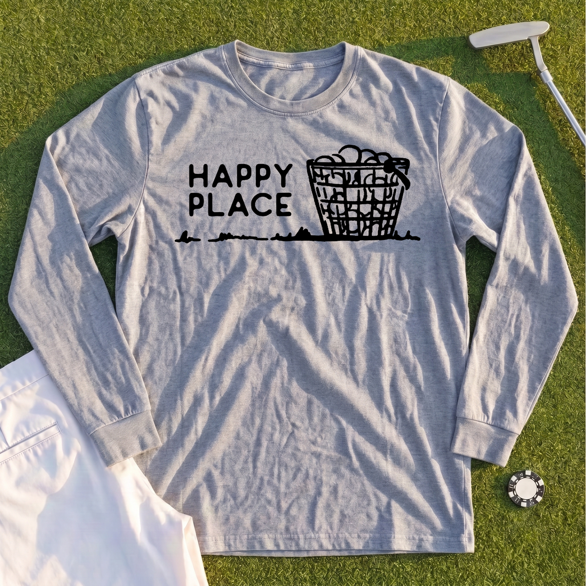Happy Place Long Sleeve Tee