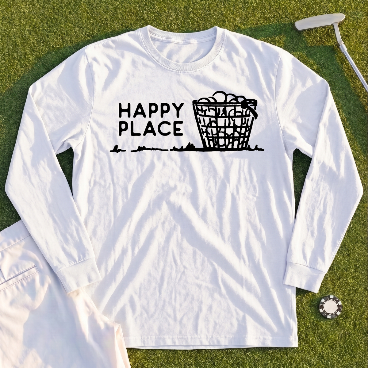 Happy Place Long Sleeve Tee
