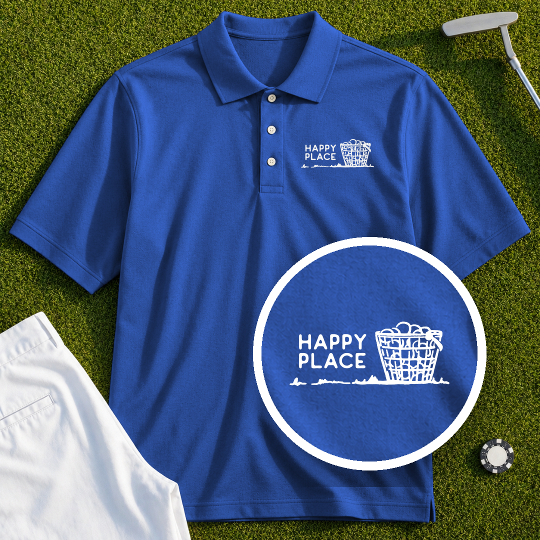 Happy Place Performance Polo