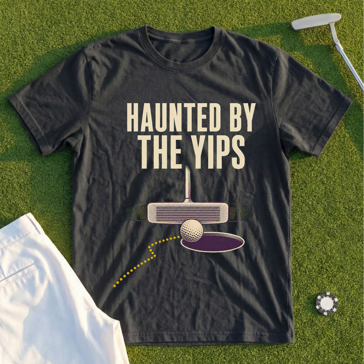 Haunted By The Yips Tee