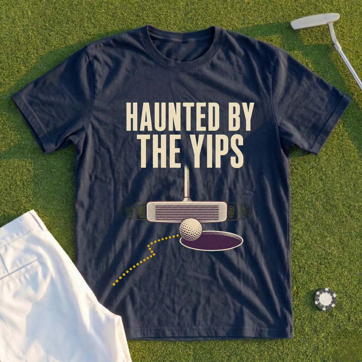 Haunted By The Yips Tee