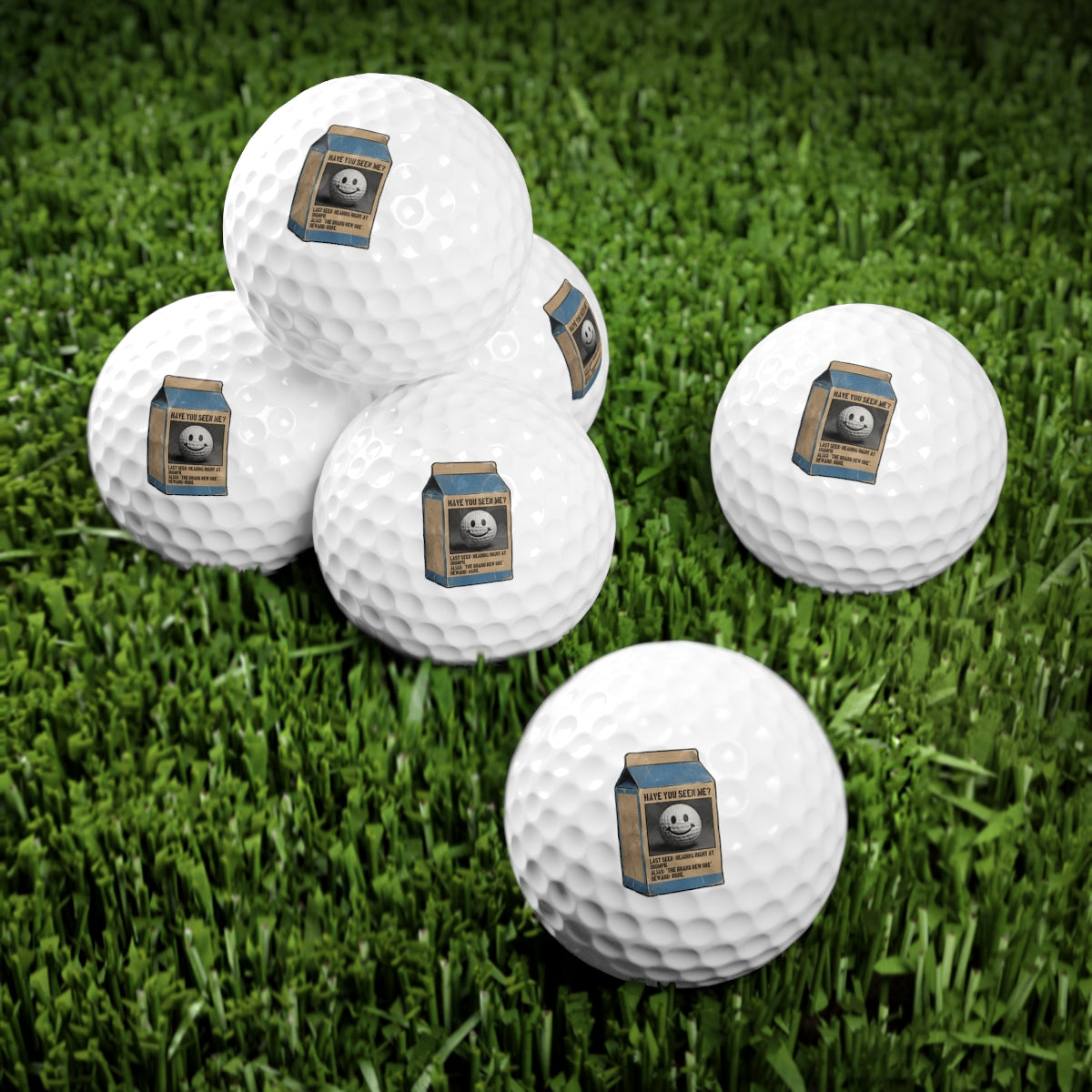 Have You Seen Me Golf Balls