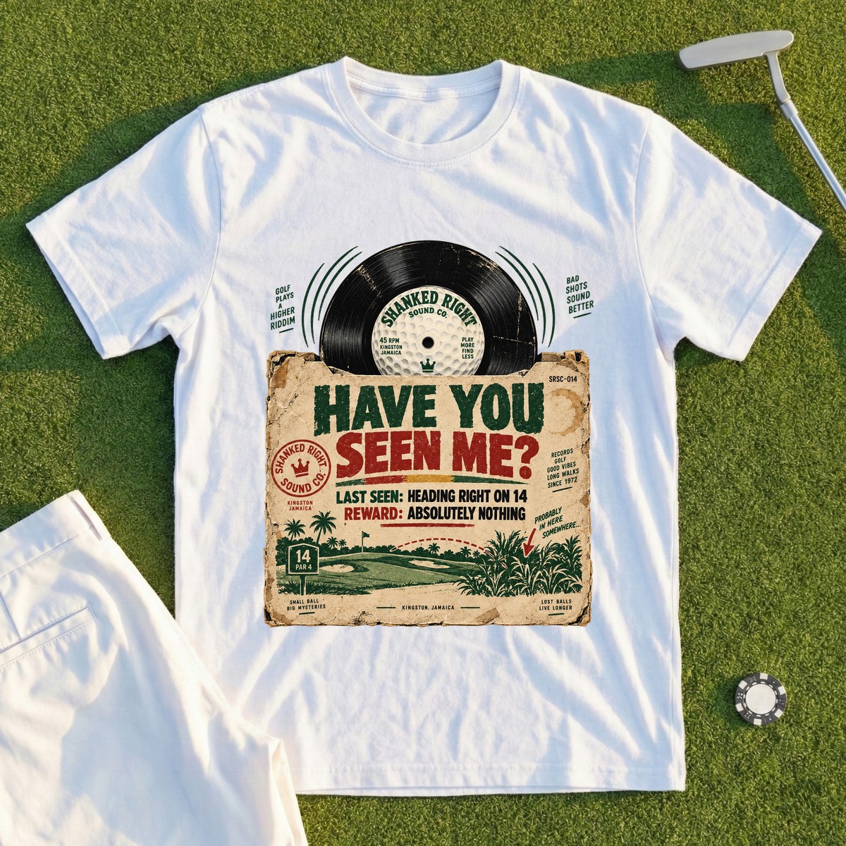 Reggae Record Sleeve Tee