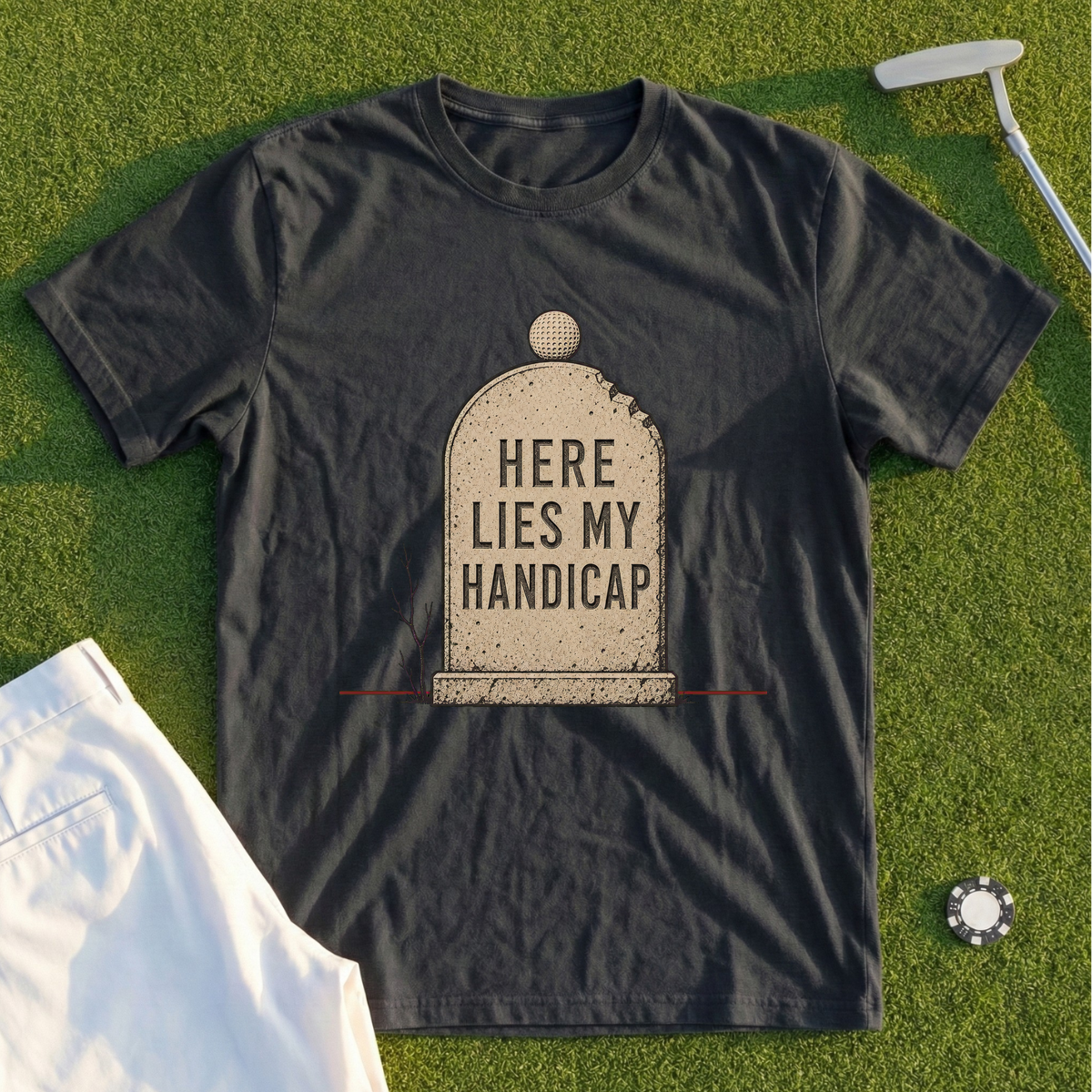 Here Lies My Handicap Tee