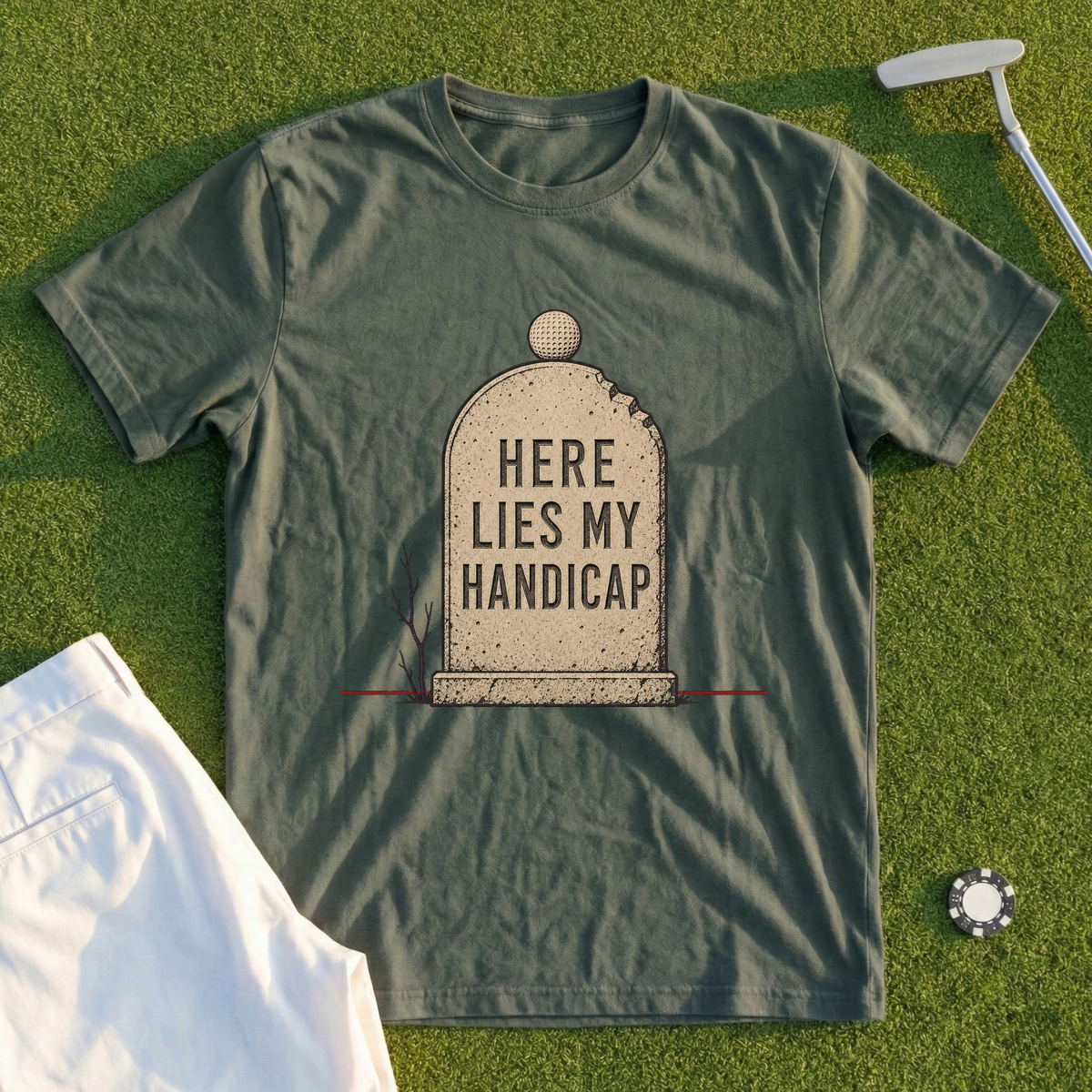 Here Lies My Handicap Tee