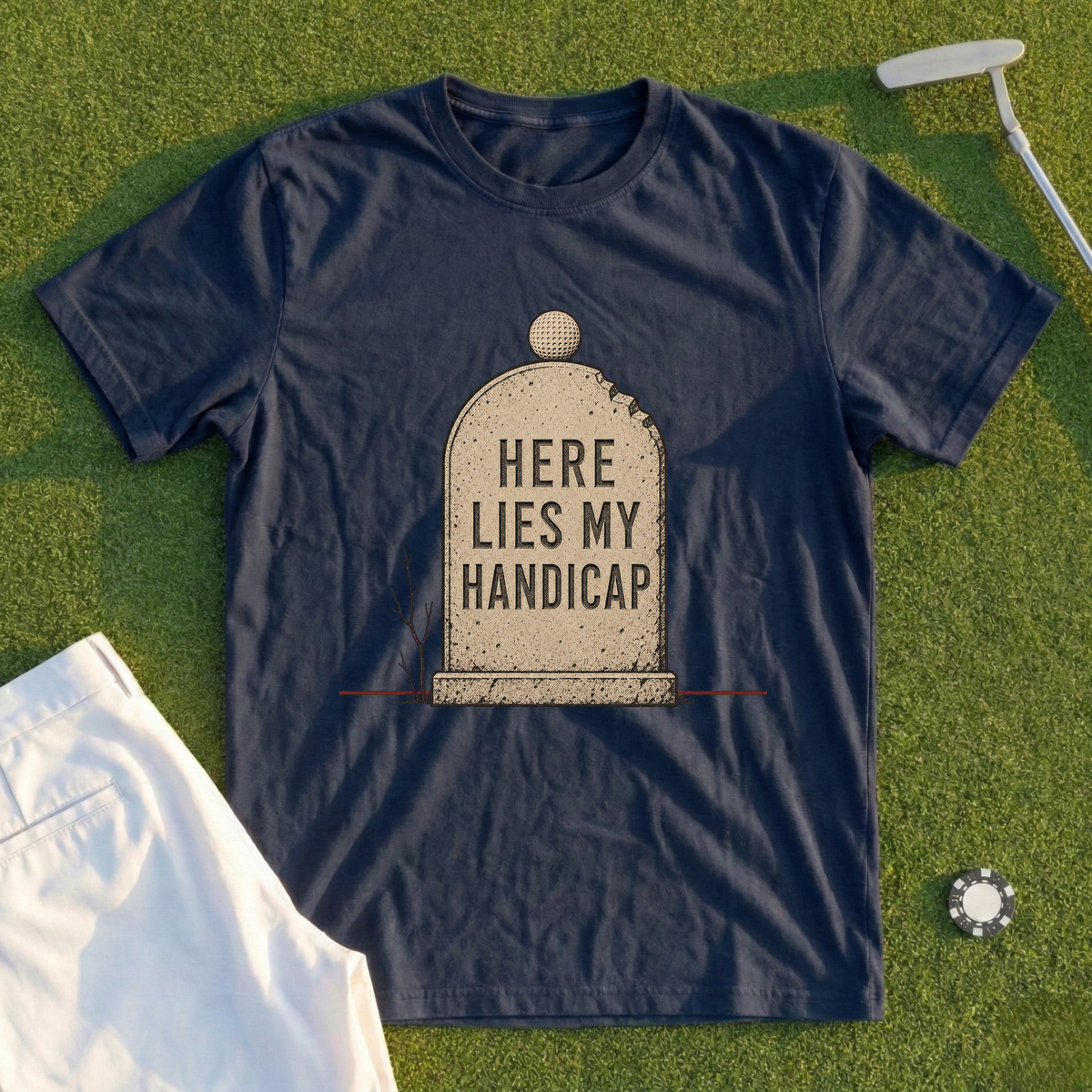 Here Lies My Handicap Tee