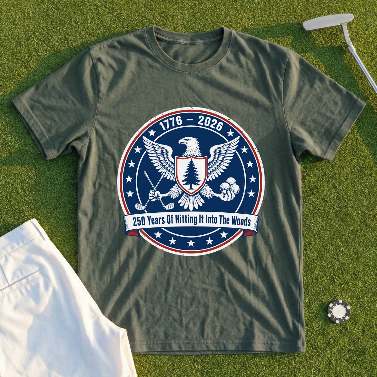 Hitting It Into The Woods Tee