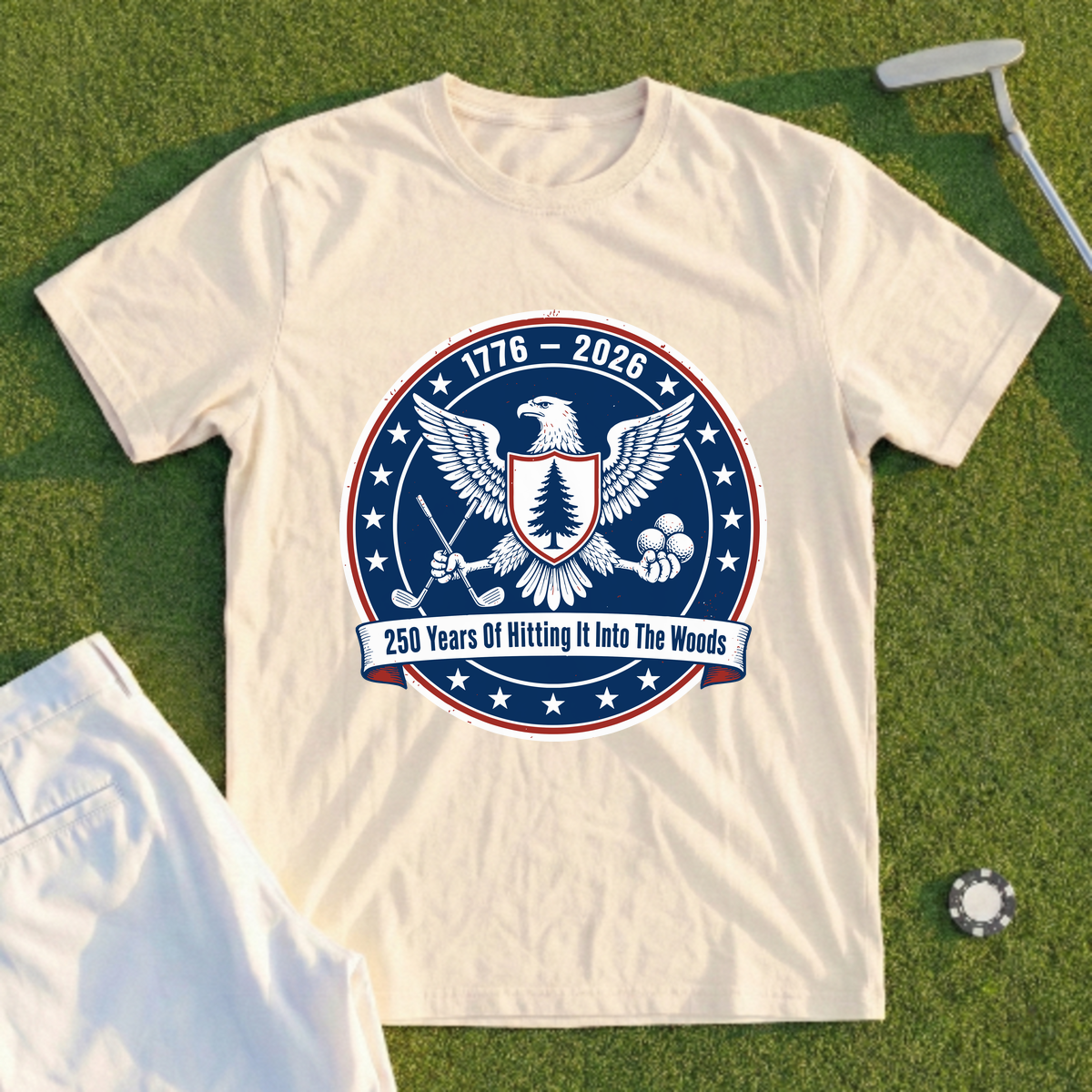 Hitting It Into The Woods Tee