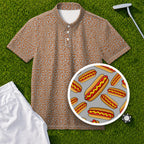 Hot Dogs Performance Print Polo