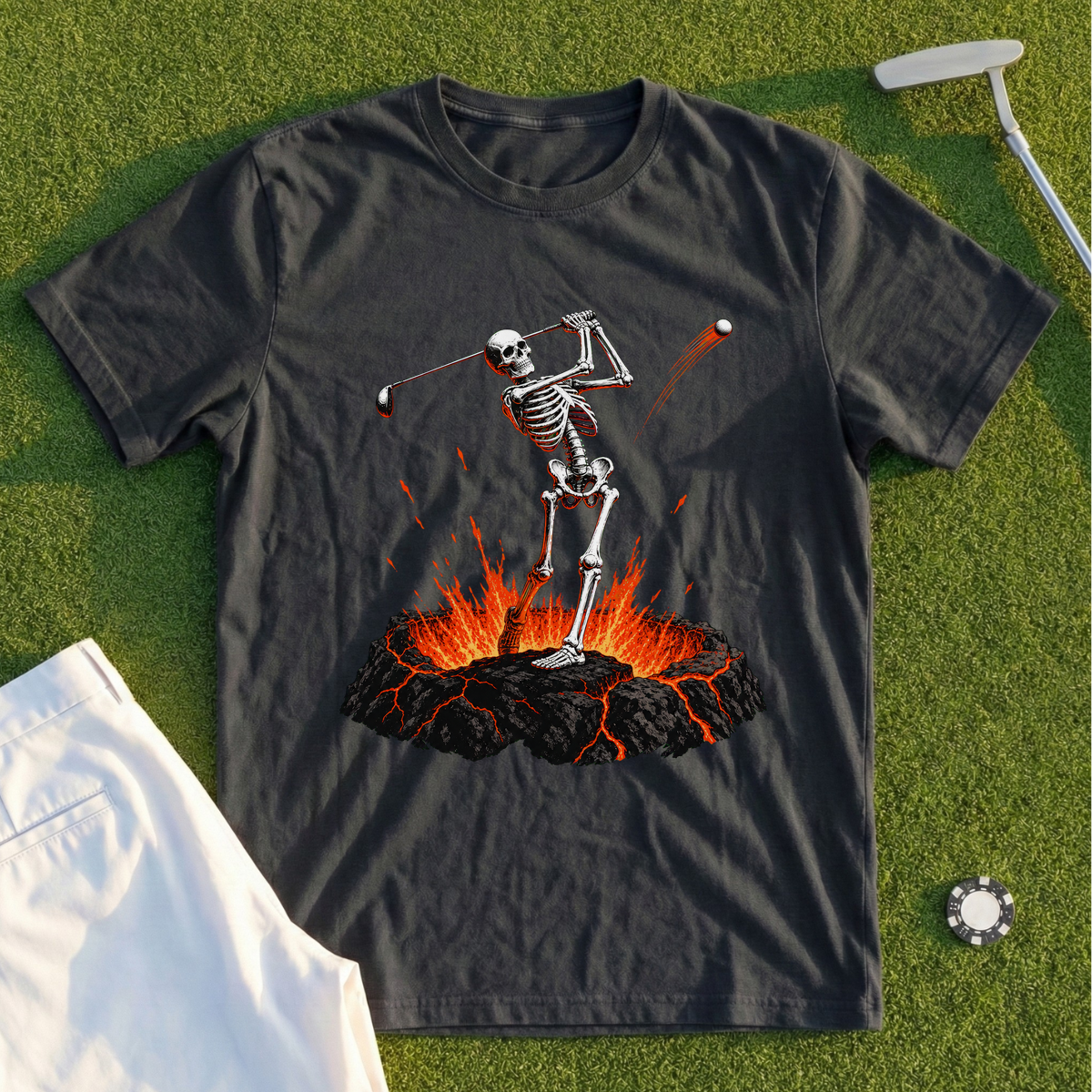 Hot Start Skeleton Tee