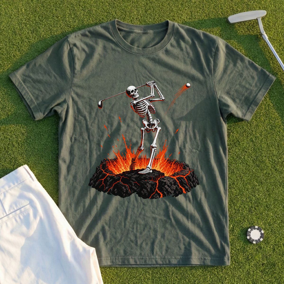 Hot Start Skeleton Tee