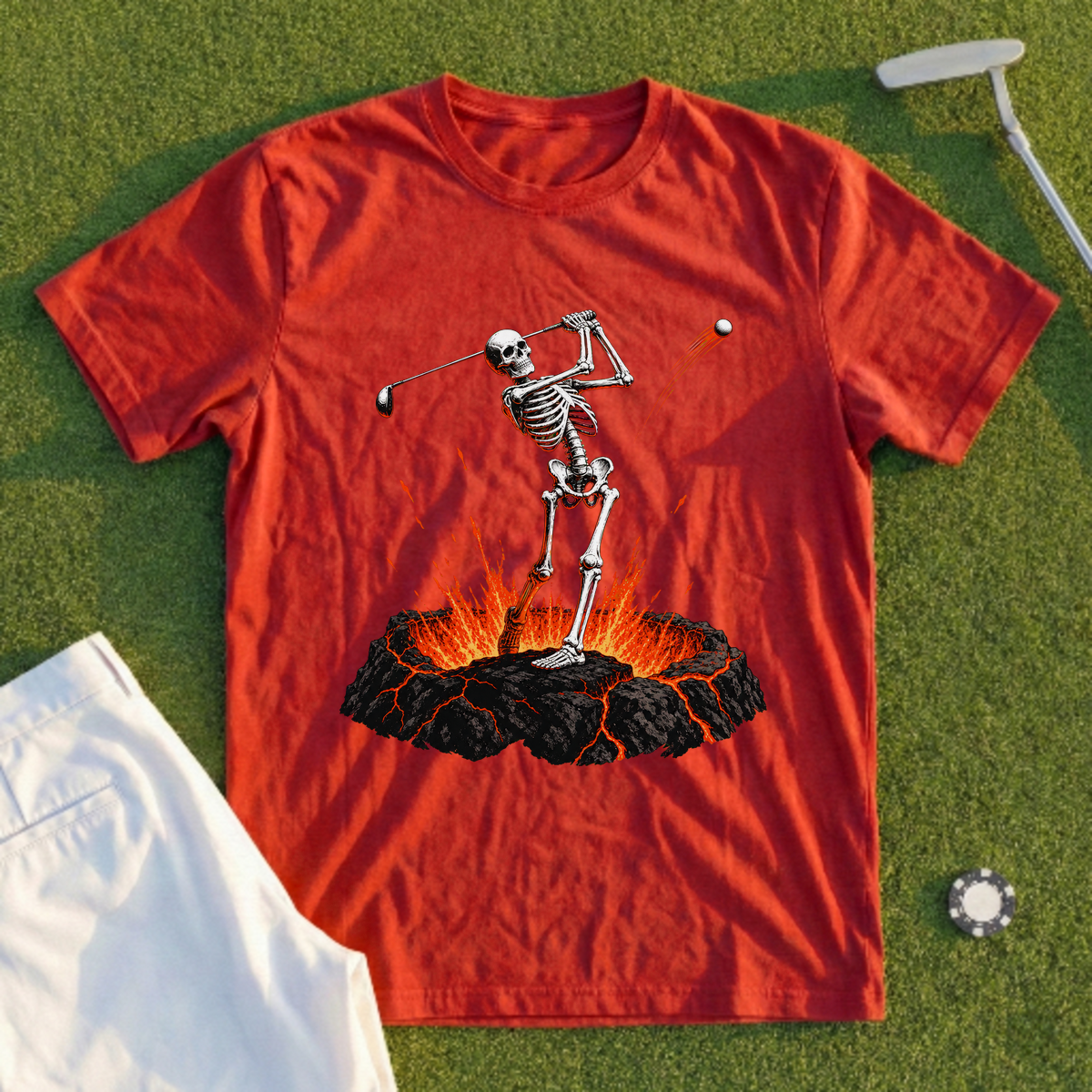 Hot Start Skeleton Tee