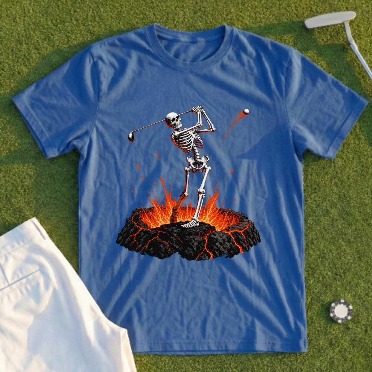 Hot Start Skeleton Tee