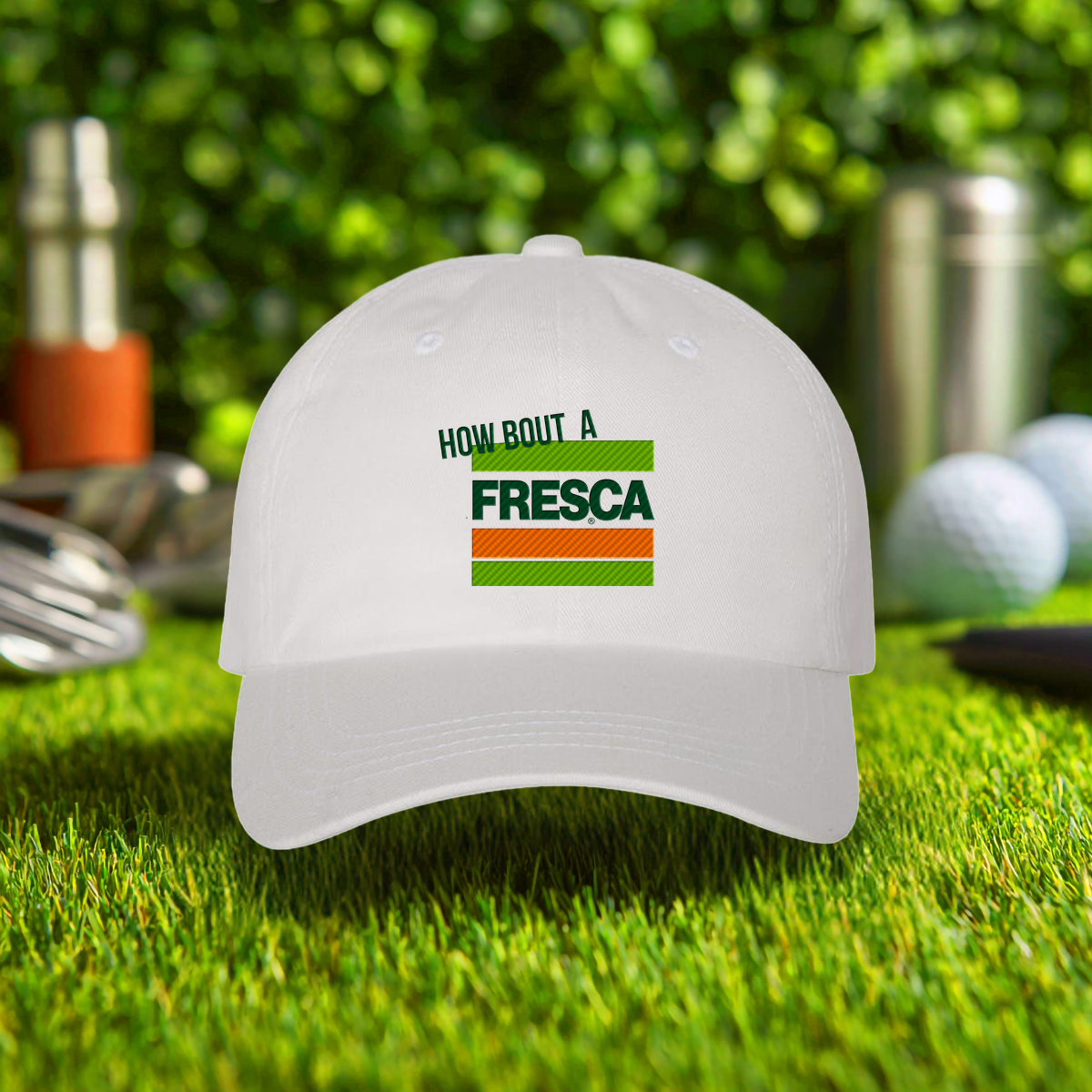 How About A Fresca Embroidered Hat