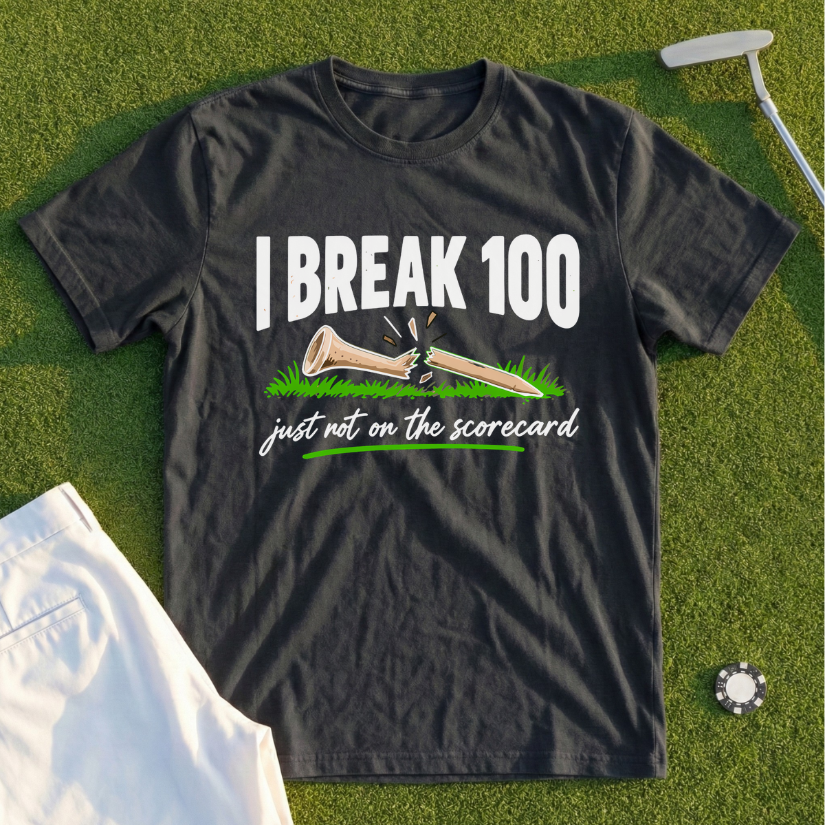 I Break 100 Tee