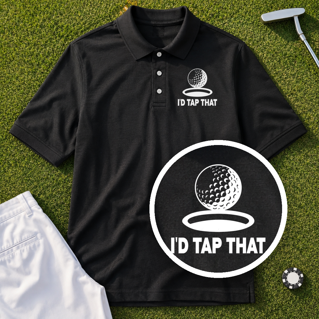 I'd Tap That Performance Polo