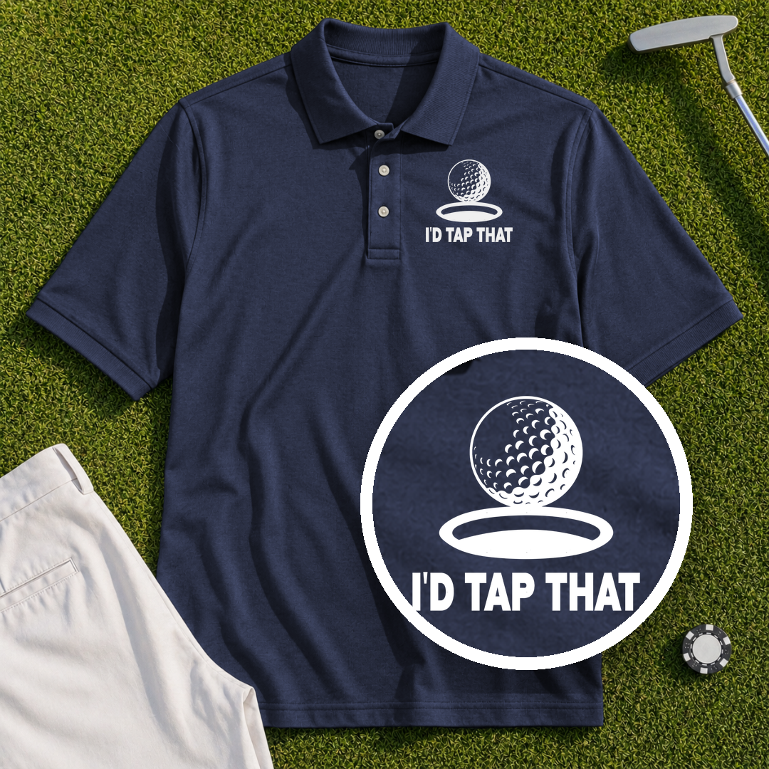 I'd Tap That Performance Polo