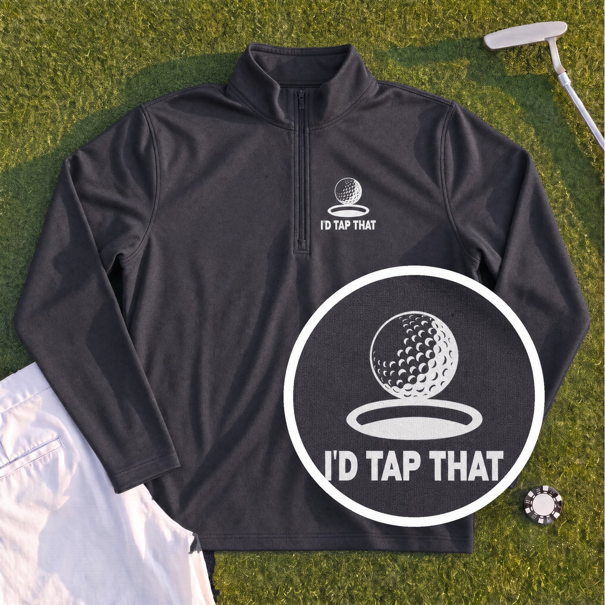 I'd Tap That Quarter Zip
