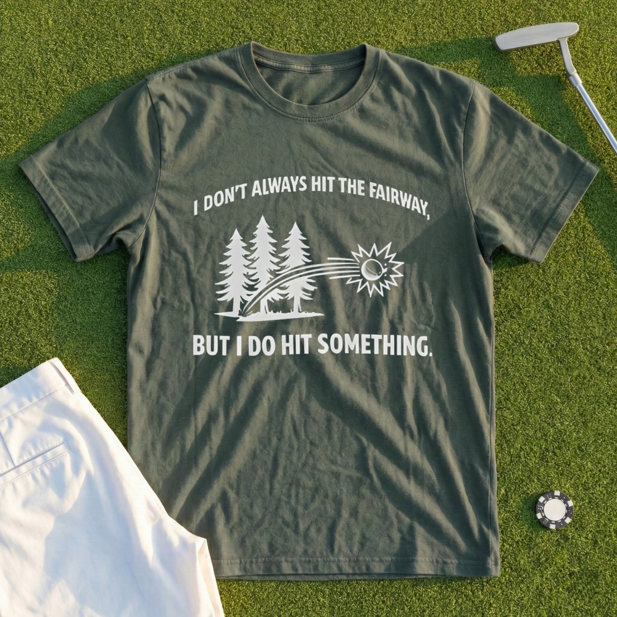 I Don't Always Hit The Fairway Tee