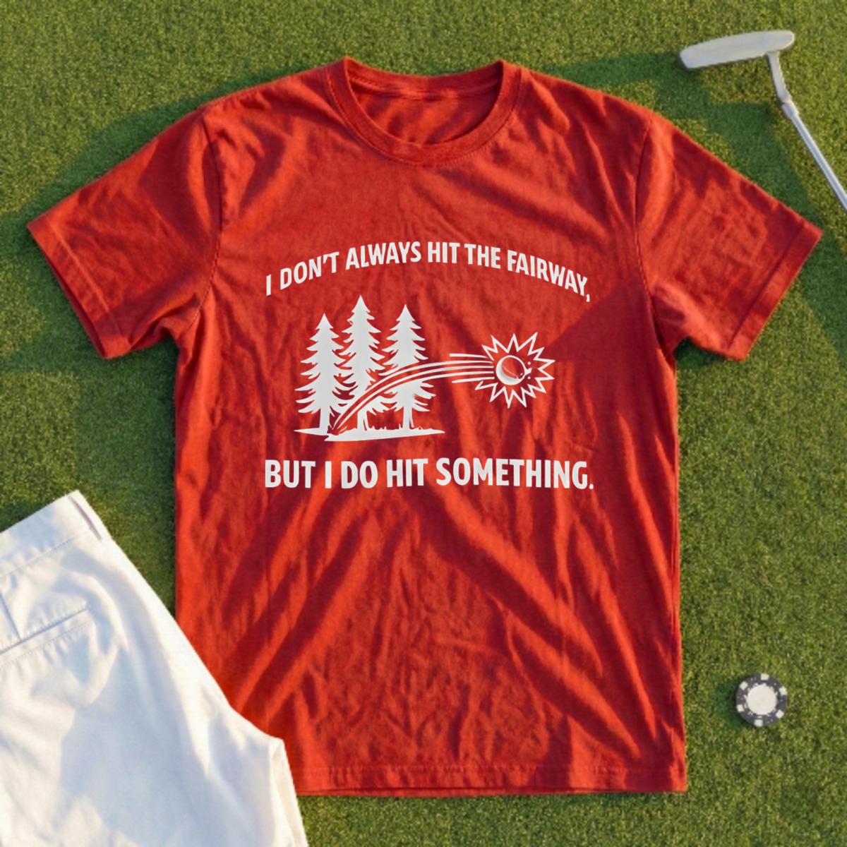 I Don't Always Hit The Fairway Tee