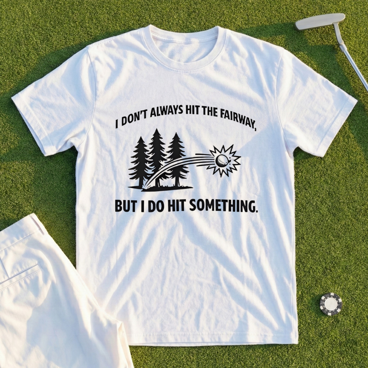 I Don't Always Hit The Fairway Tee