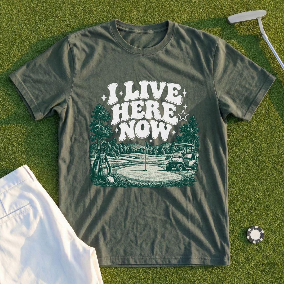 I Live Here Now Tee