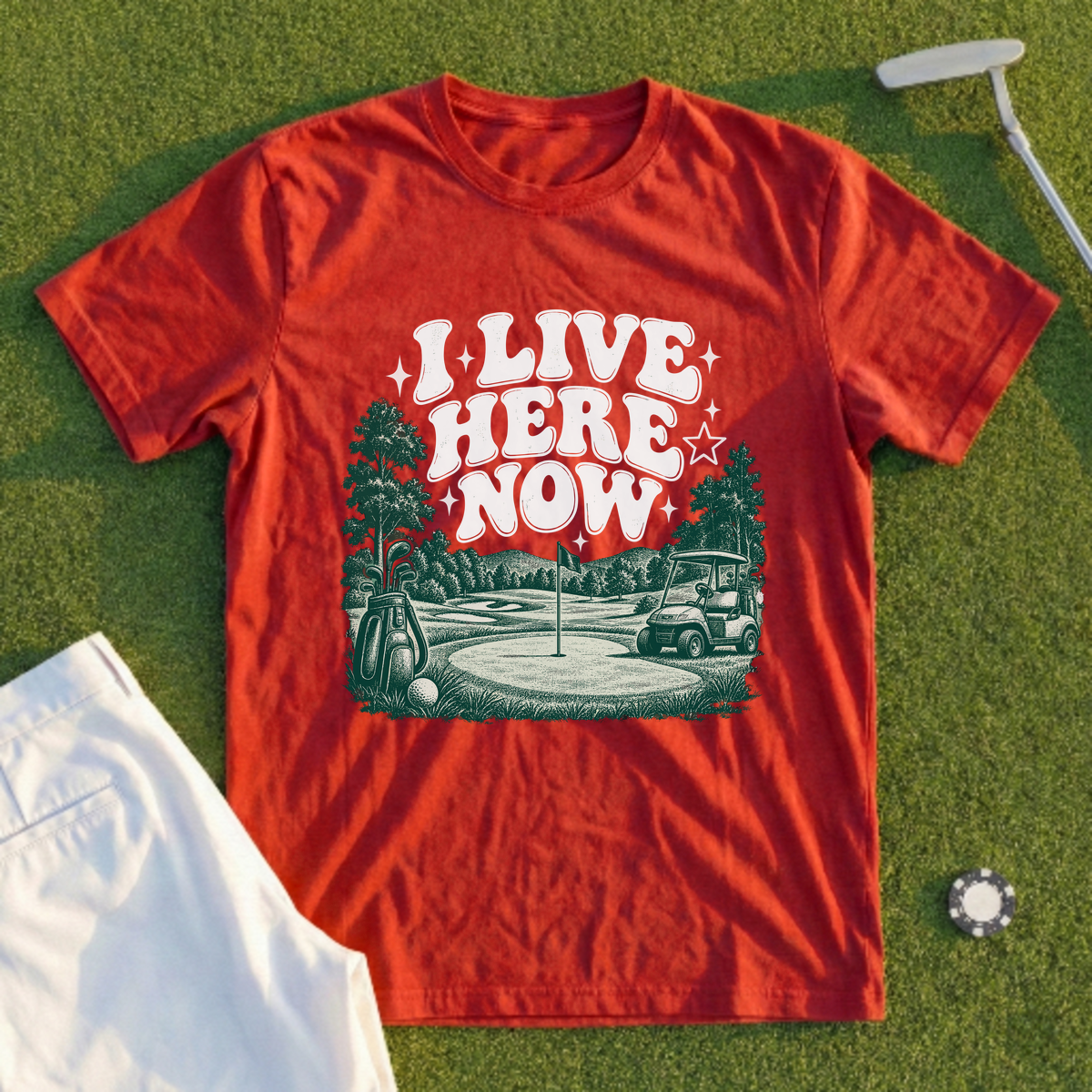 I Live Here Now Tee