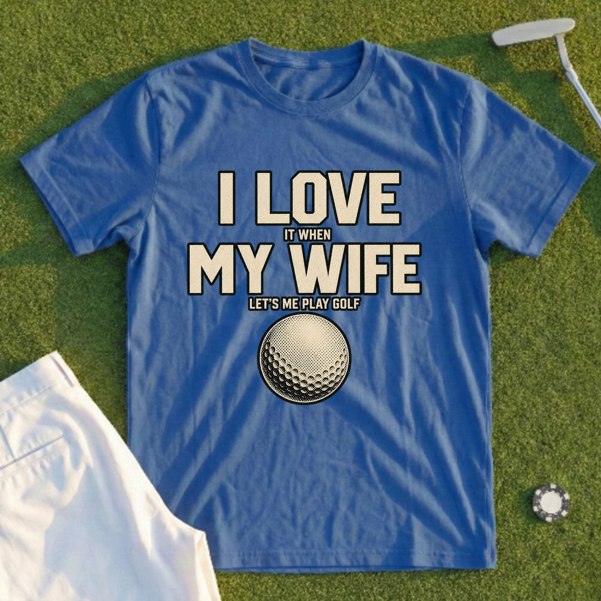 I Love My Wife, Ball Halftone Tee