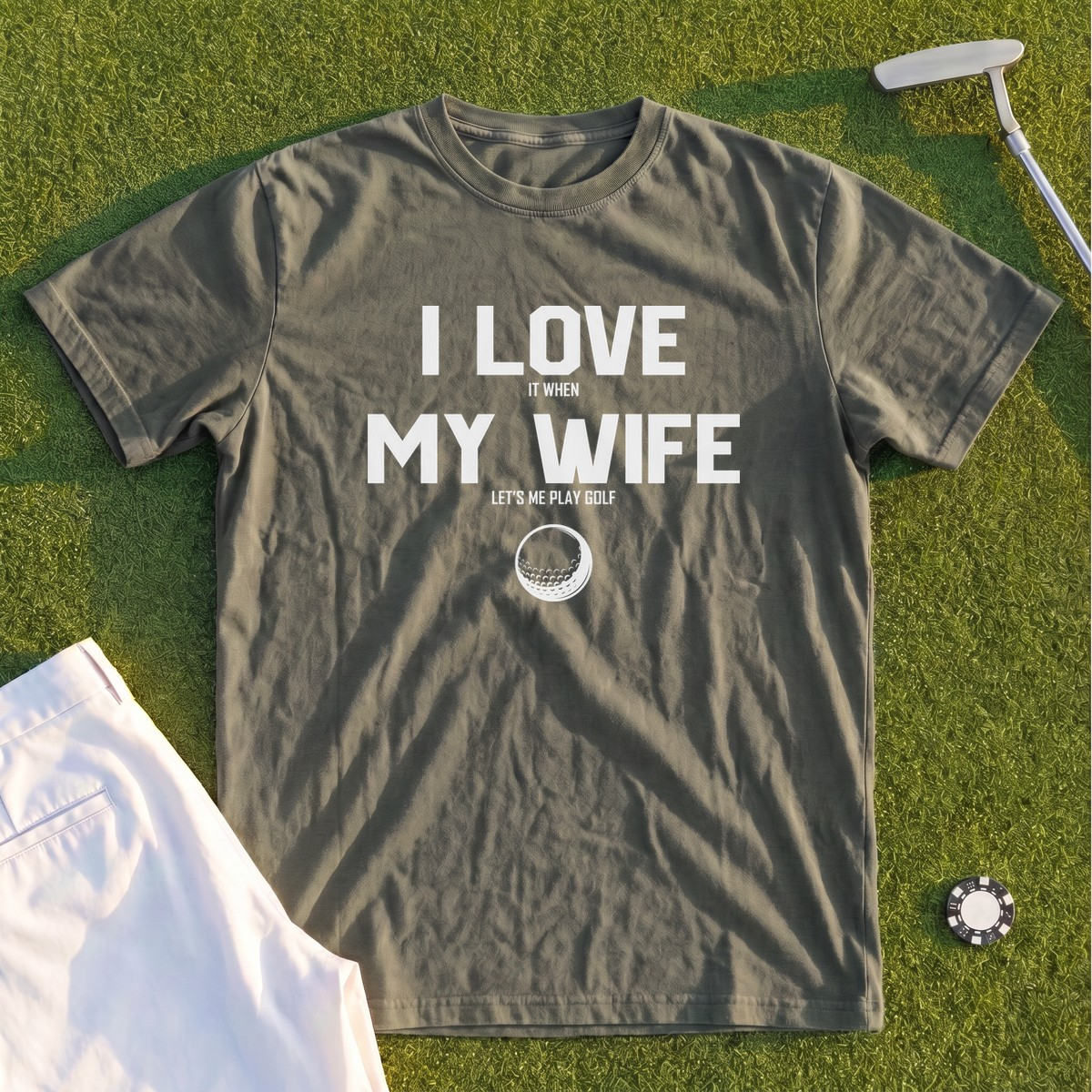 I Love My Wife Premium Tee