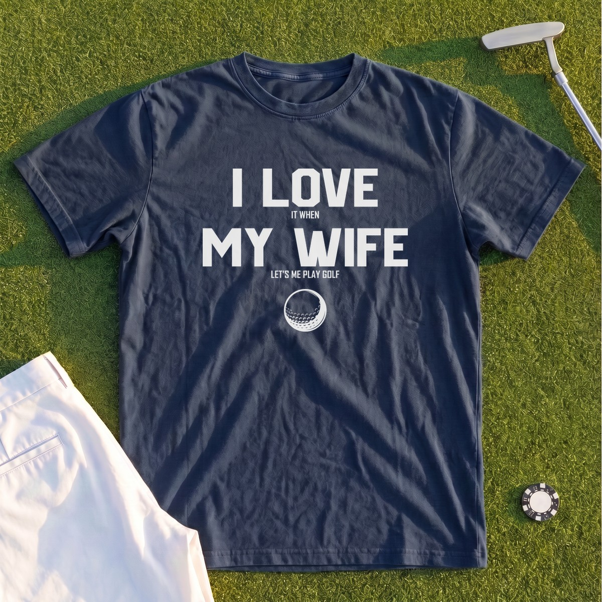 I Love My Wife Premium Tee