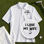 I Love My Wife Performance Polo