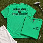 I Love One Woman Back Print Tee