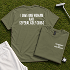 I Love One Woman Back Print Tee
