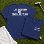 I Love One Woman Back Print Tee