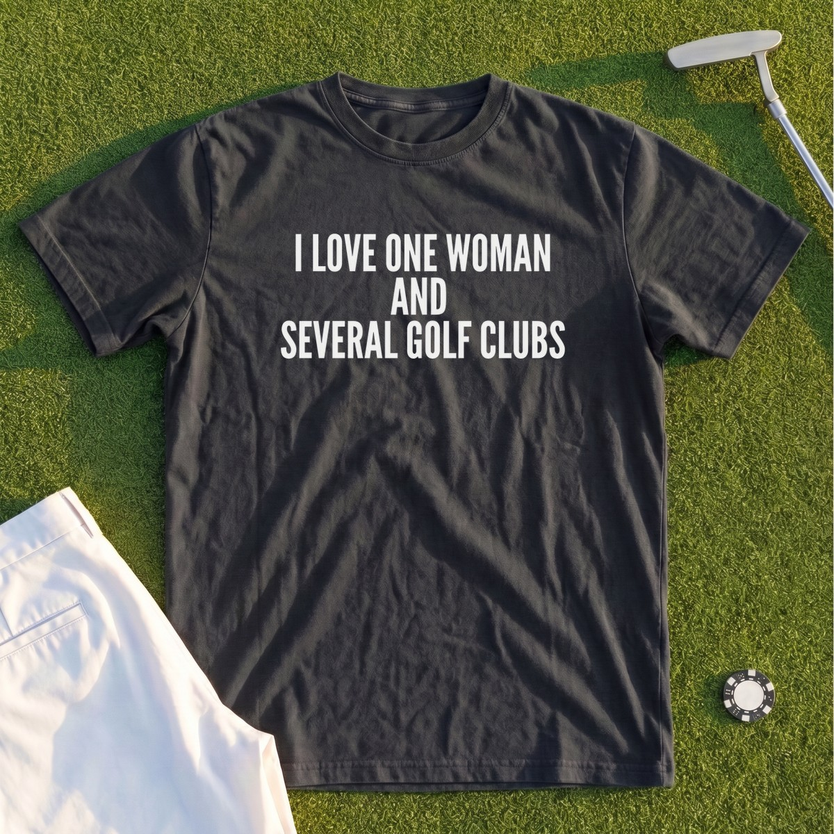 I Love One Woman Premium Tee
